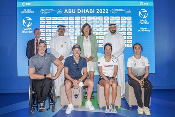 Athletes Arrive in Abu Dhabi Ahead of Four-Day Triathlon Extravaganza
