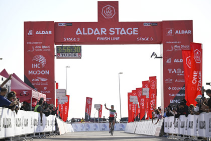 STAGE  3 OF UAE TOUR WOMEN'S ( AL DAR ) -2025