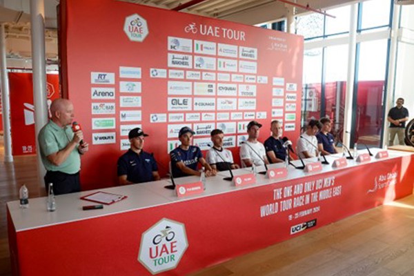 The world's elite riders compete for the title of the sixth edition of the UAE Tour 2024