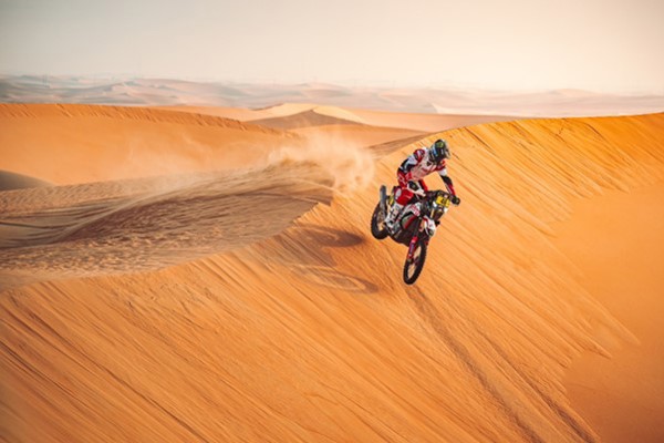 Guerlain Chechert wins the second stage of the 2024 Abu Dhabi Desert Rally