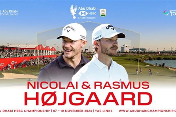 Højgaard twins join elite field set for Abu Dhabi HSBC Championship at Yas Links 